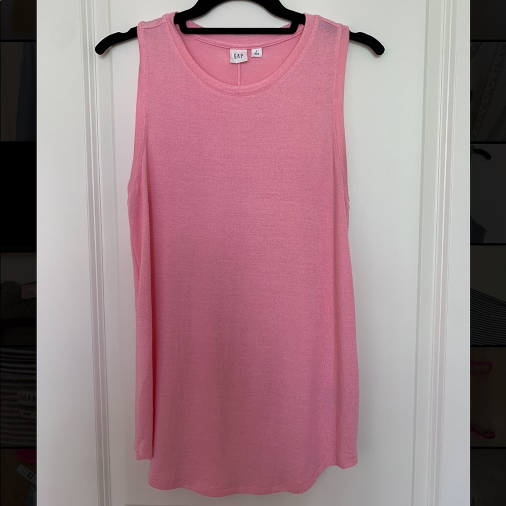 GAP Pink Sleeveless Sweater Shell Top Size Small